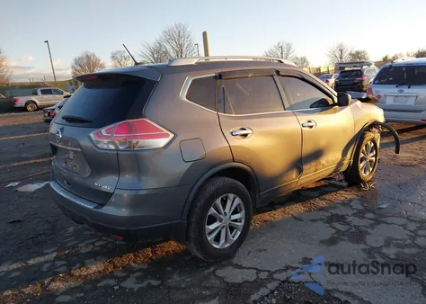 2016 Nissan Rogue Sv z USA, uszkodzony, nr VIN JN8AT2MV6GW135105